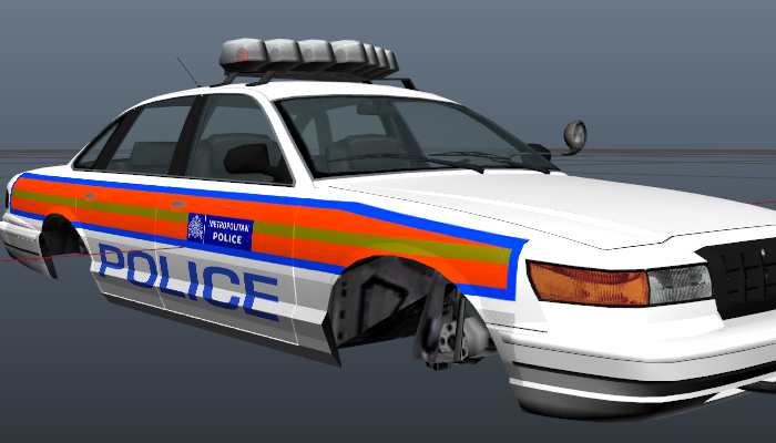 Vapid Police Cruiser GTA 4 Car Mod - BeamNG.drive