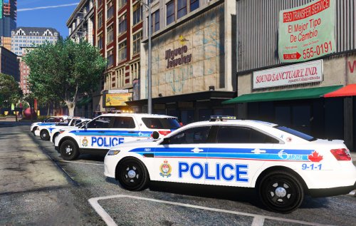 2K/4K Ottawa Police Service Skin Pack