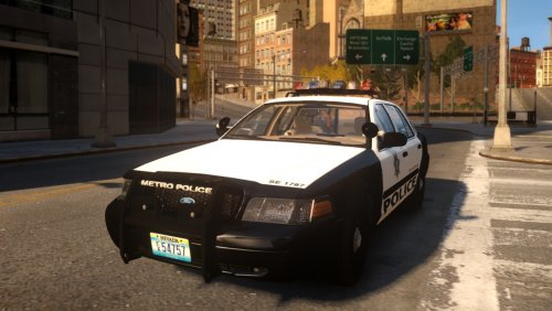 2008 Ford Crown Victoria Police Interceptor - Las Vegas Metropolitan Police Department