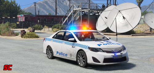 NSW Police Toyota Camry