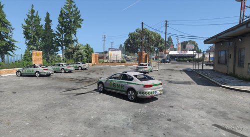 Portuguese National Republican Guard - VW Passat [Replaced - Sheriff]