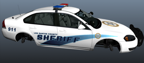 Custom Los Santos Sheriffs Dept Texture 4K/2K