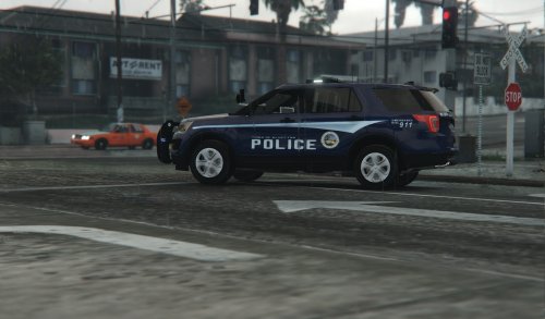 Bluffton S.C P.D Livery 4K for 2016 Ford Police Interceptor