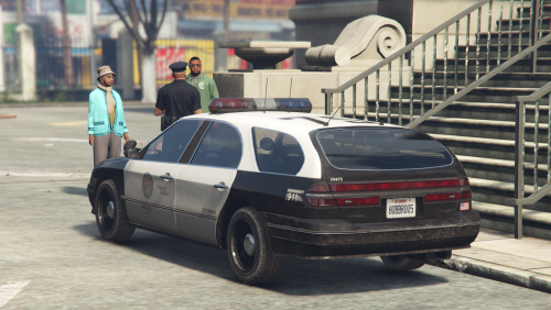 Willard Solair - police vehicle