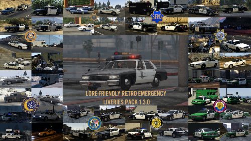 Lore-Friendly Retro Emergency Liveries Pack