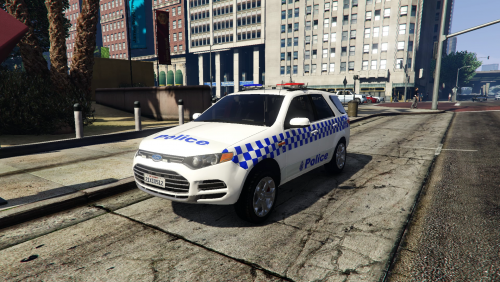 Victoria Police Marked Ford Territory 1.0 [AUSSIE FLASH PATTERNS]