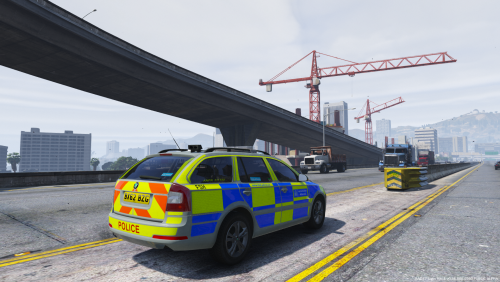 Metropolitan Police Skoda Octavia VRS Area Car