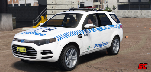 New South Wales Police Ford Territory