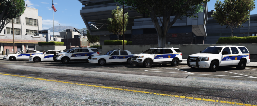 Phoenix PD Skins for Captain14's LSPD Vehicle Pack