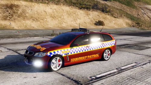 Victoria Police Marked VFII SS Sportswagon 1.0 [AUSSIE FLASH PATTERNS]