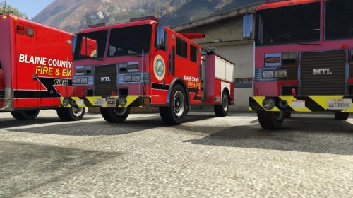 Blaine County Fire and EMS Skin Pack 1.0