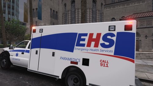 4K Emergency Health Services Ambulance Skin ( Vapid 450 )