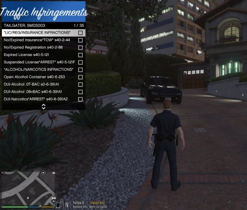 US Traffic Offenses For Patrol Toolkit Version