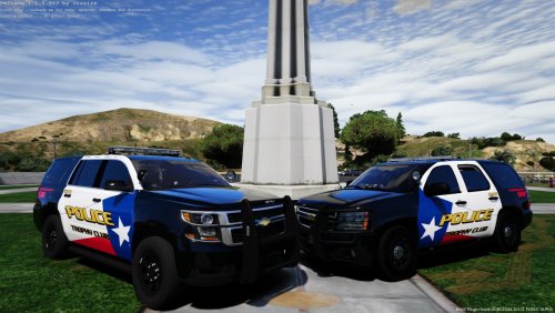 Trophy Club, TX Police skin pack