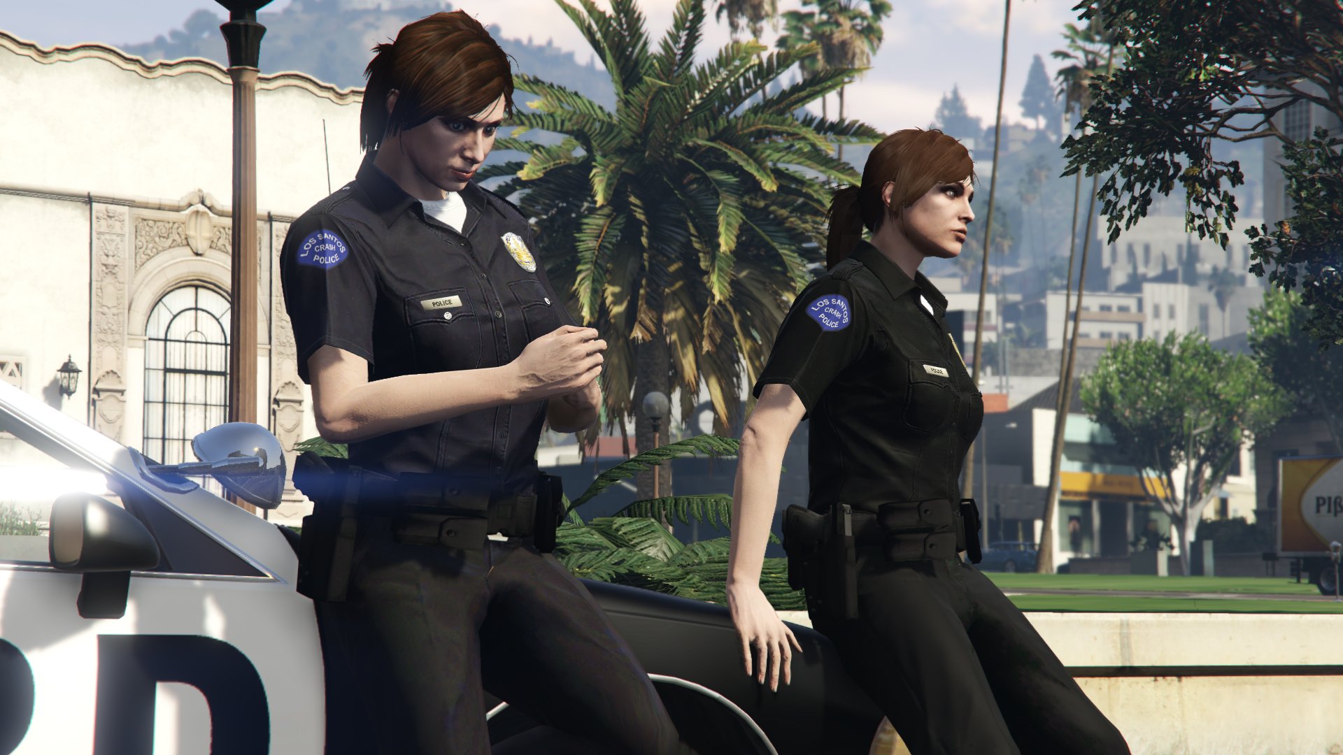 Female MP Model Law Enforcement Uniforms - Player & Ped