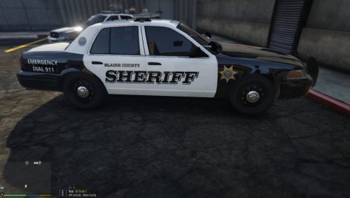 Blaine county sheriff CVPI Texture - Vehicle Textures - LCPDFR.com