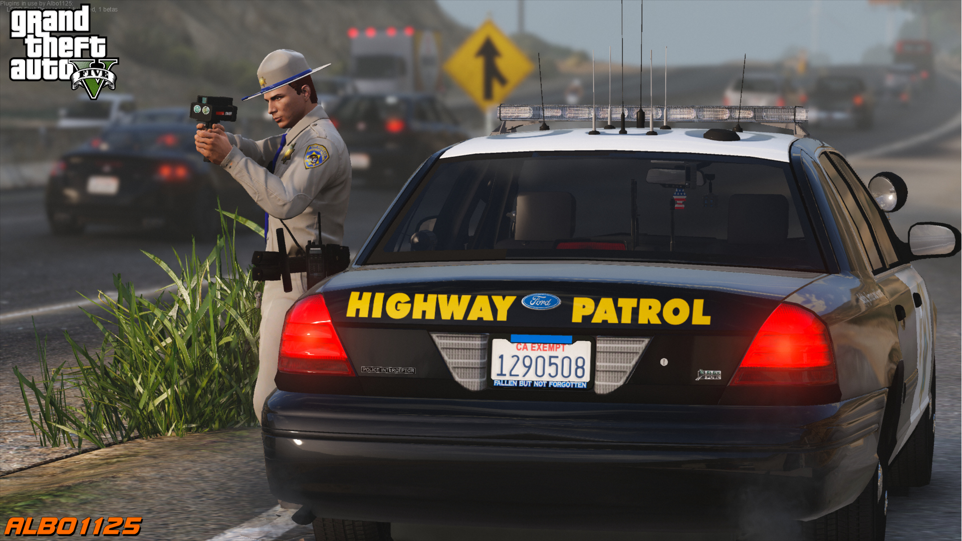 Traffic policer lspdfr gta 5 фото 7