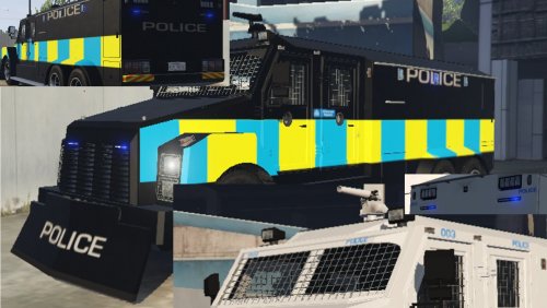 [ELS/All Blues][London Met/UK(&PSNI)] Riot Police Water Cannon (Riot2)