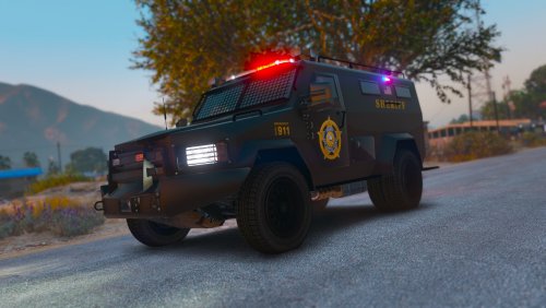 Simple Lenco Bearcat Sheriff Livery - Vehicle Textures - LCPDFR.com