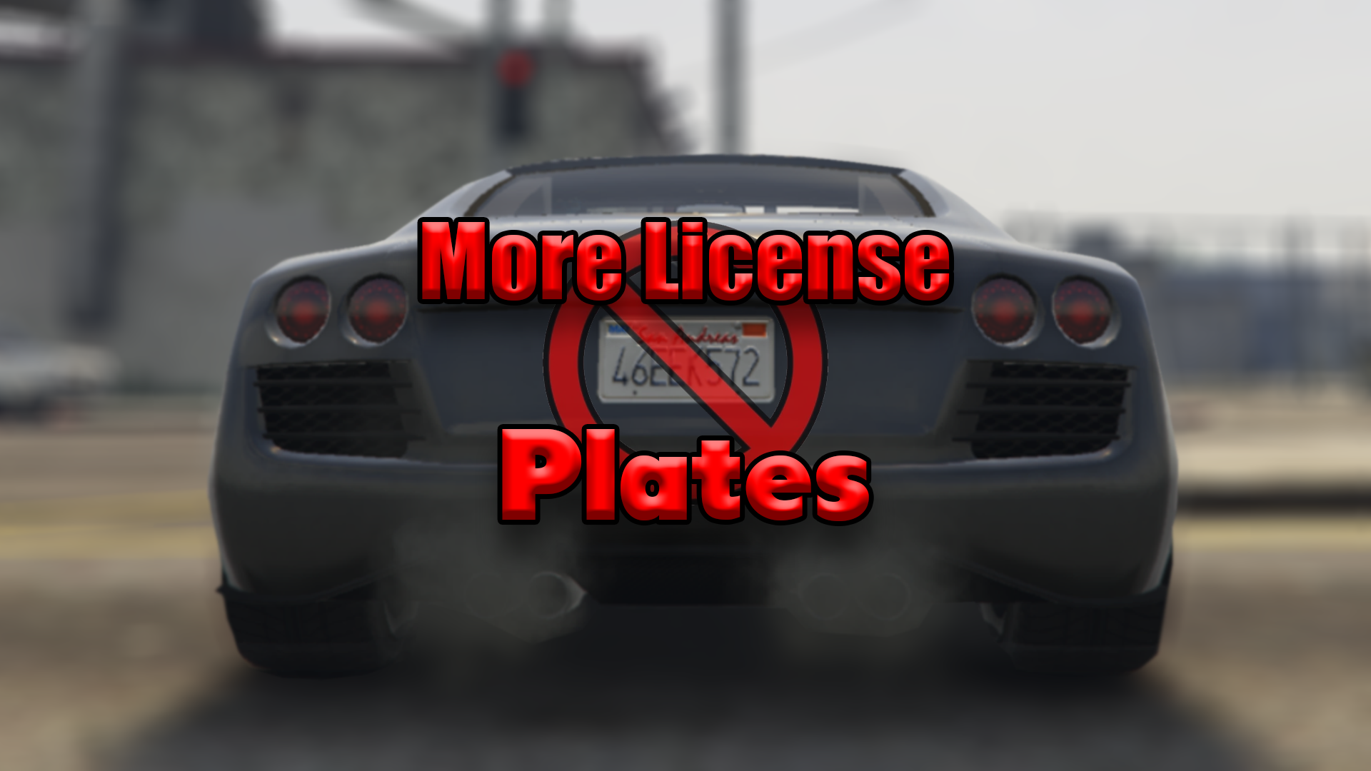 MoreLicensePlates (No More 46EEK572) - Script Modifications