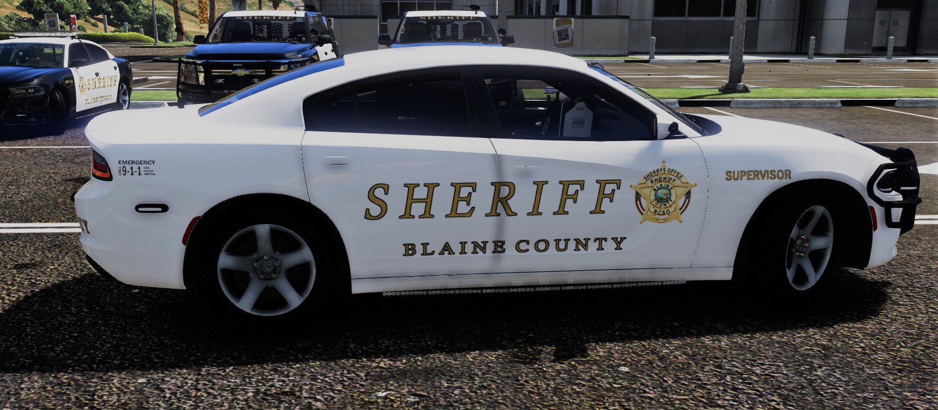 4K) Blaine County Sheriff's Office MEGA Pack - Vehicle Textures 