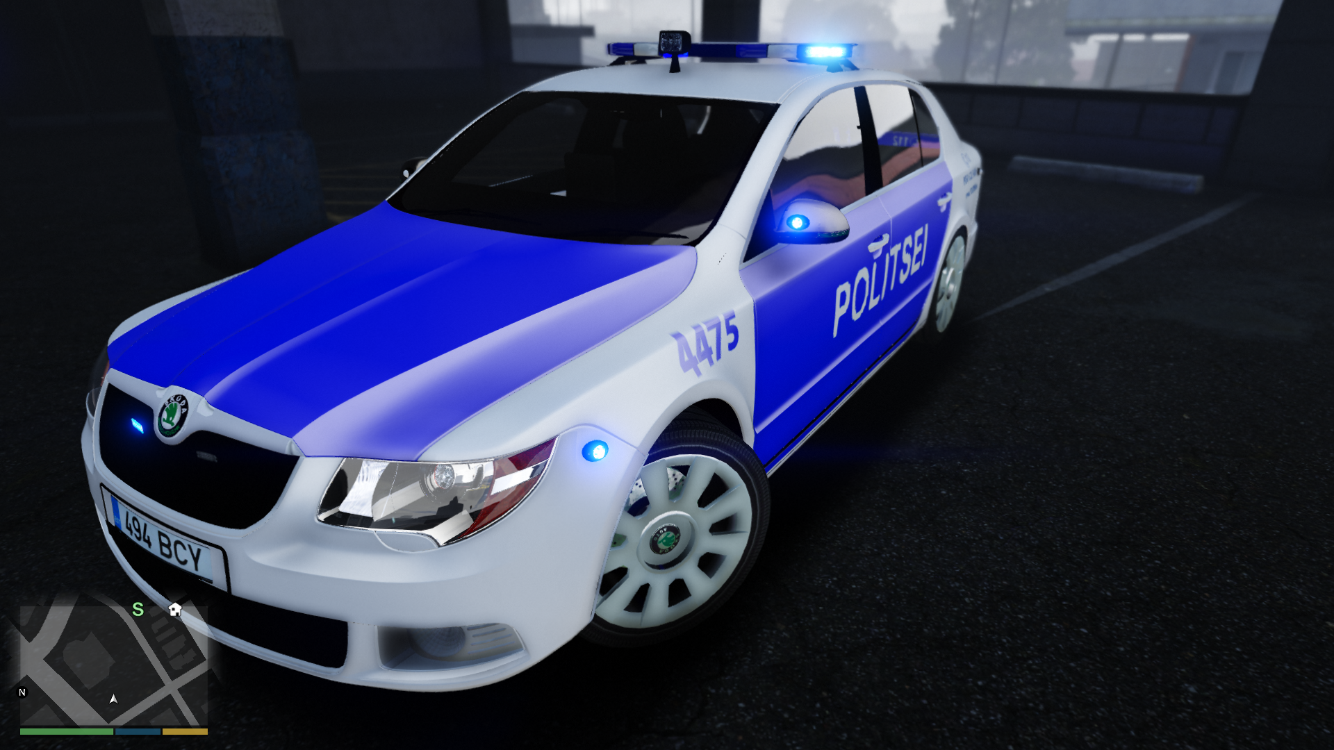 Skoda police gta 5 фото 38