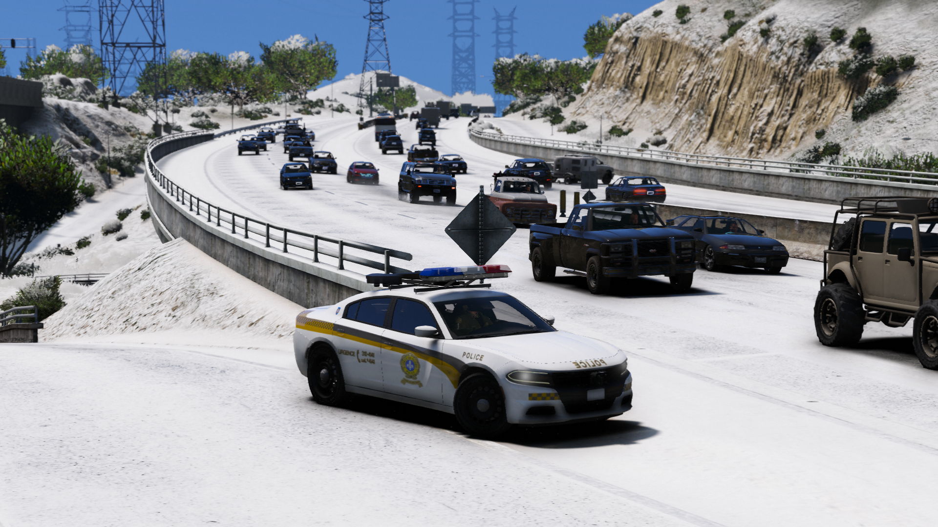 Download GTA V Online Snow Mod for GTA 5