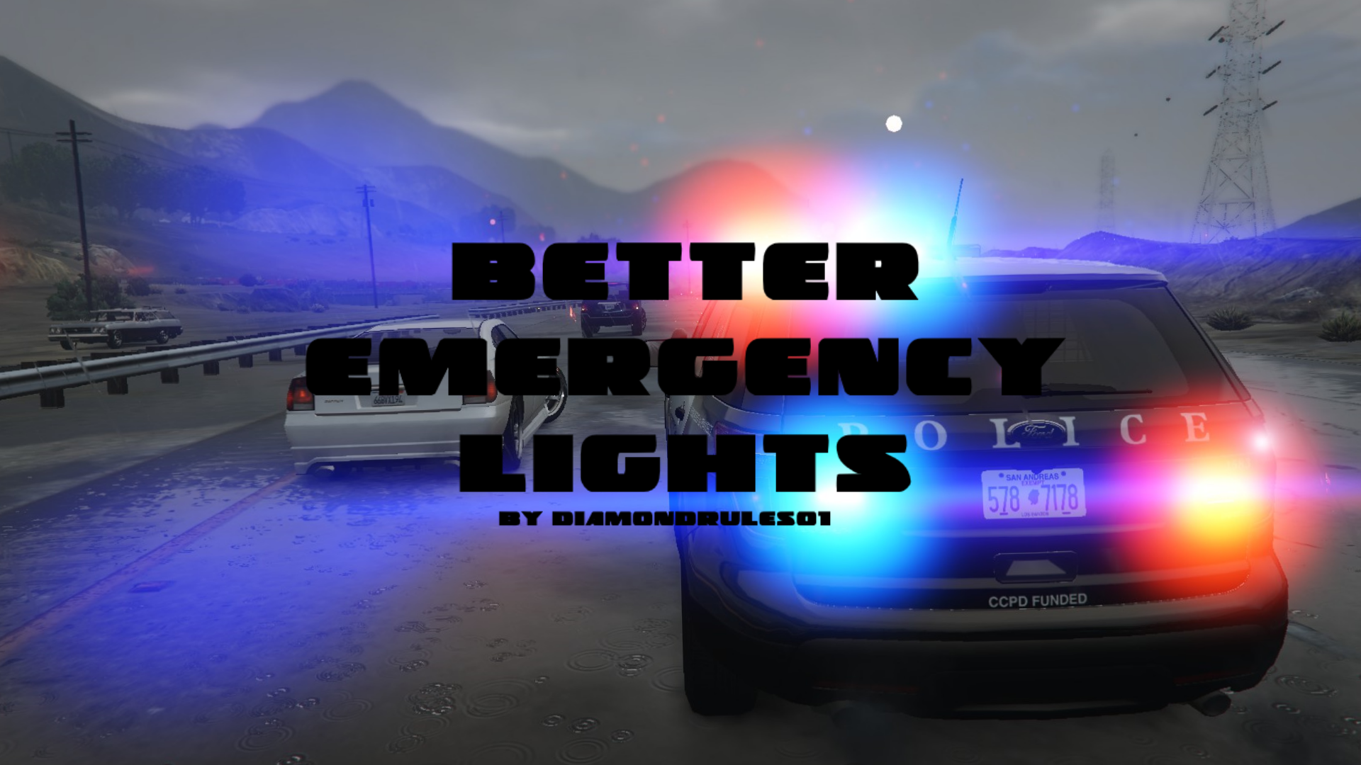 Gta 5 emergency lights фото 34