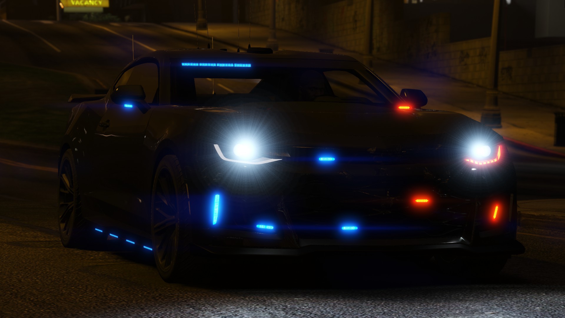 Camaro Police Car Undercover