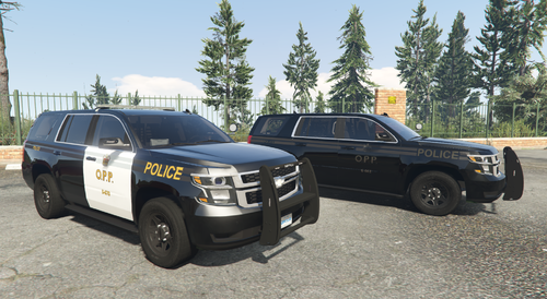 Ontario Provincial Police (OPP) 2015 Tahoe Texture Pack