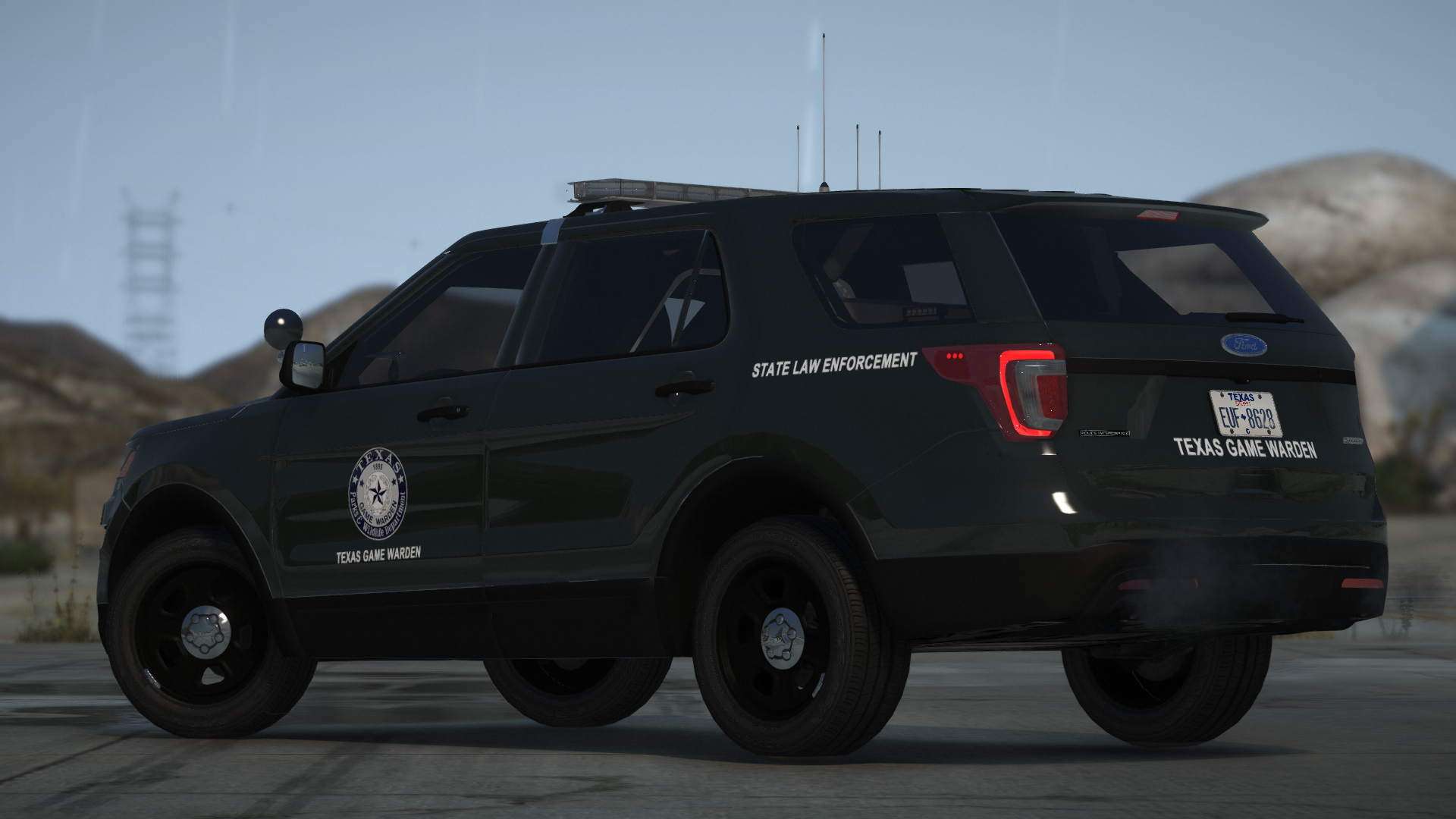 Finally some good looking Game Warden Vehicles to patrol with. : r