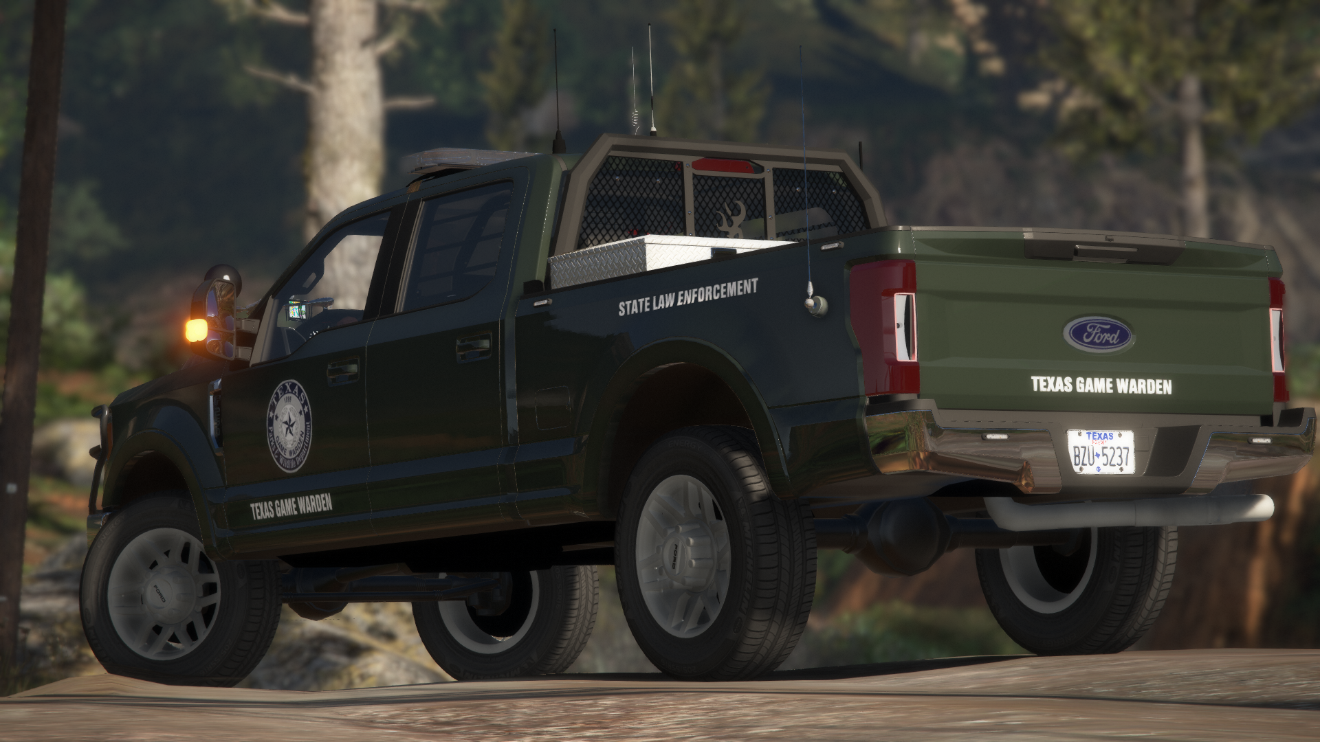 Finally some good looking Game Warden Vehicles to patrol with. : r