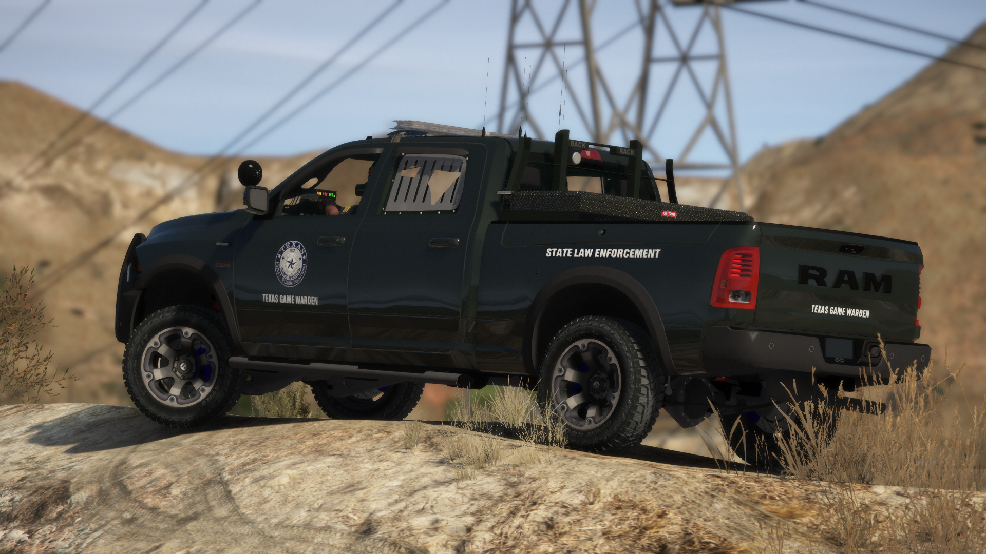 Finally some good looking Game Warden Vehicles to patrol with. : r