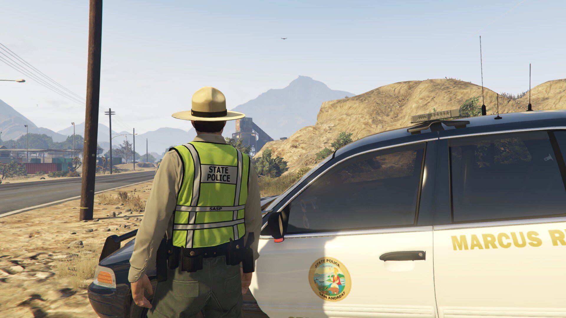 Alleviate Hick Uplifted San Andreas State Police Traffic Vest (EUP) - Player & Ped Modifications -  LCPDFR.com
