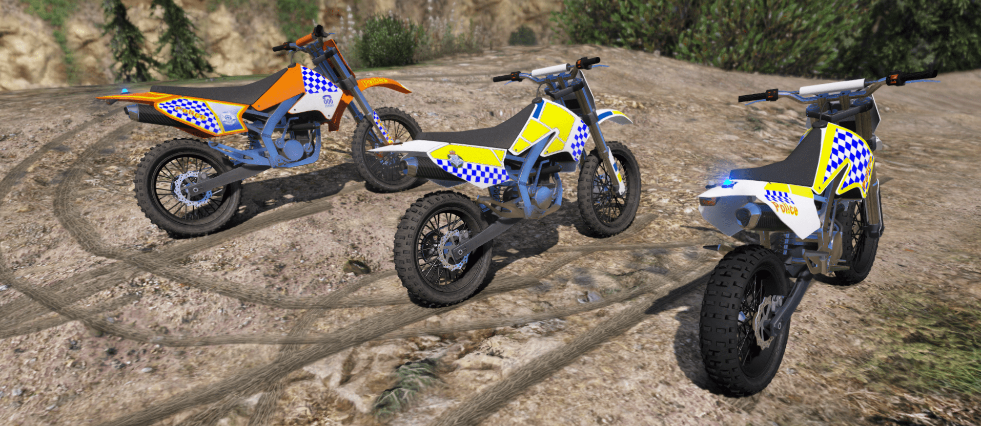 Police Version of BF400 Dirtbike - Releases - Cfx.re Community