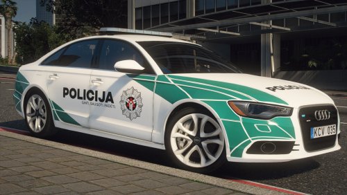 Lietuvos Kelių Policija - Audi A6 | Lithuanian - Vehicle Textures ...