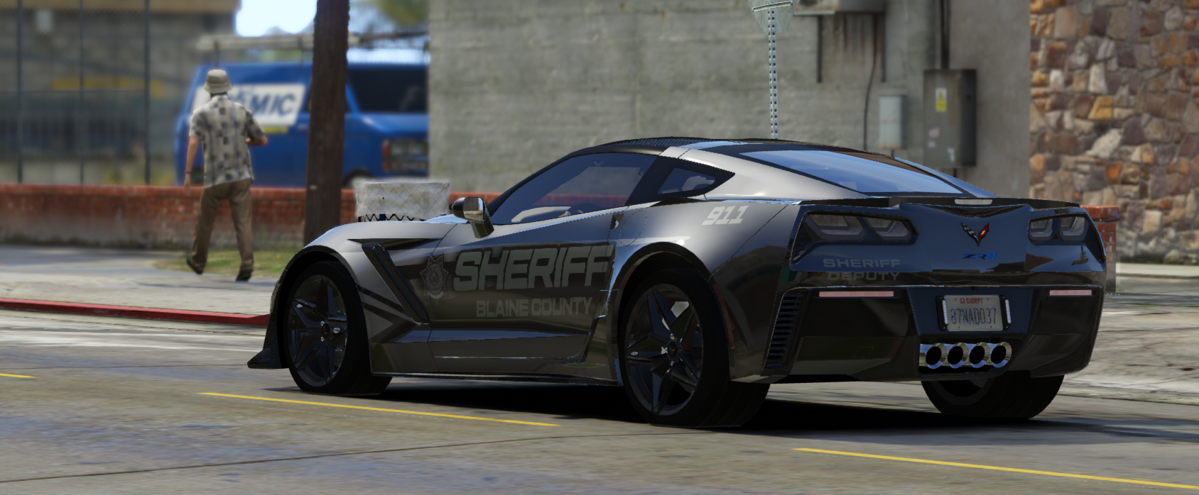 Demon Swapped Corvette ZR1 Widebody [Fivem]/[Single Player] - GTA5-Mods.com