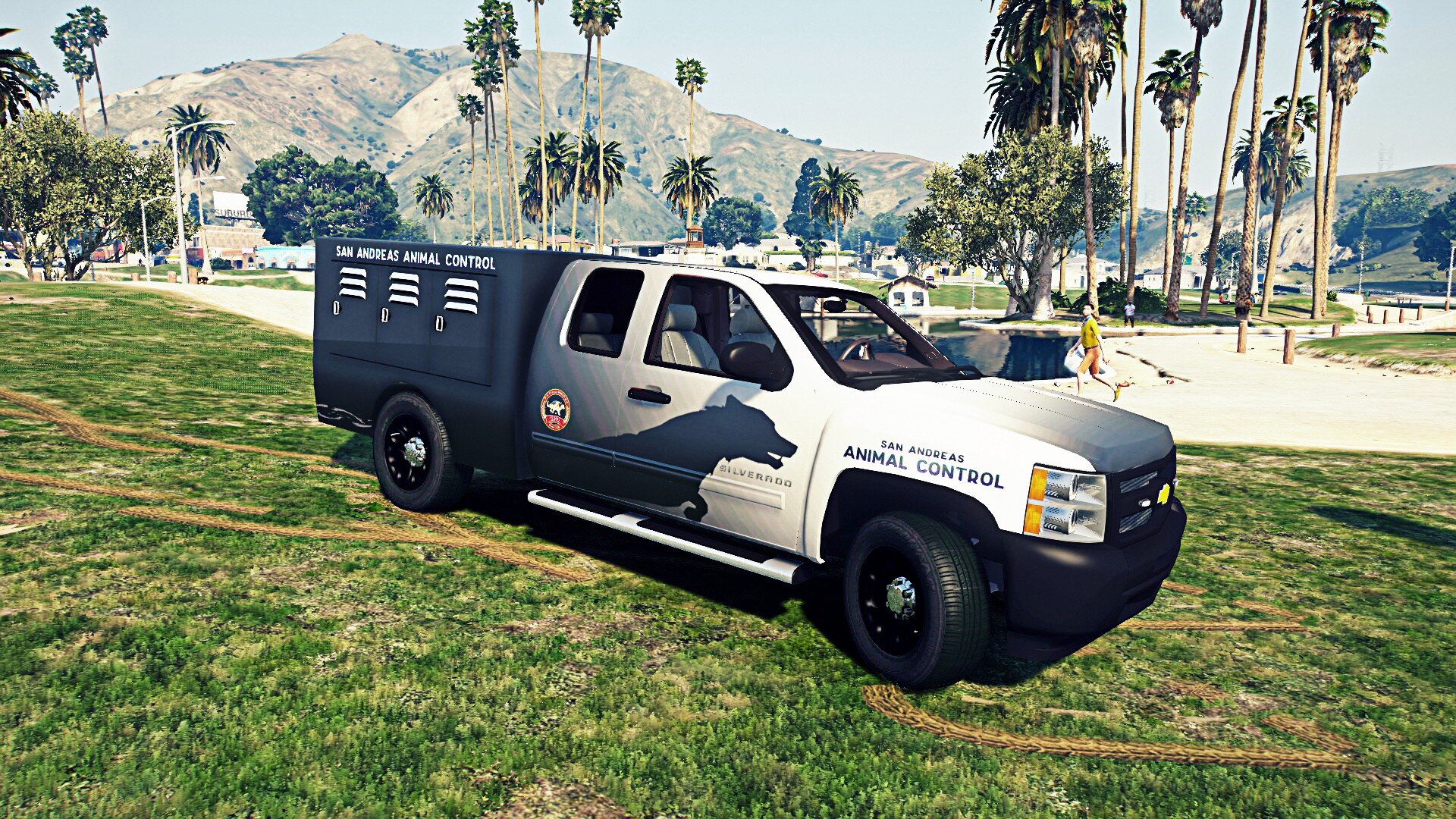 2013 Chevy Silverado Animal Control Truck (4k)) - Vehicle Textures -  