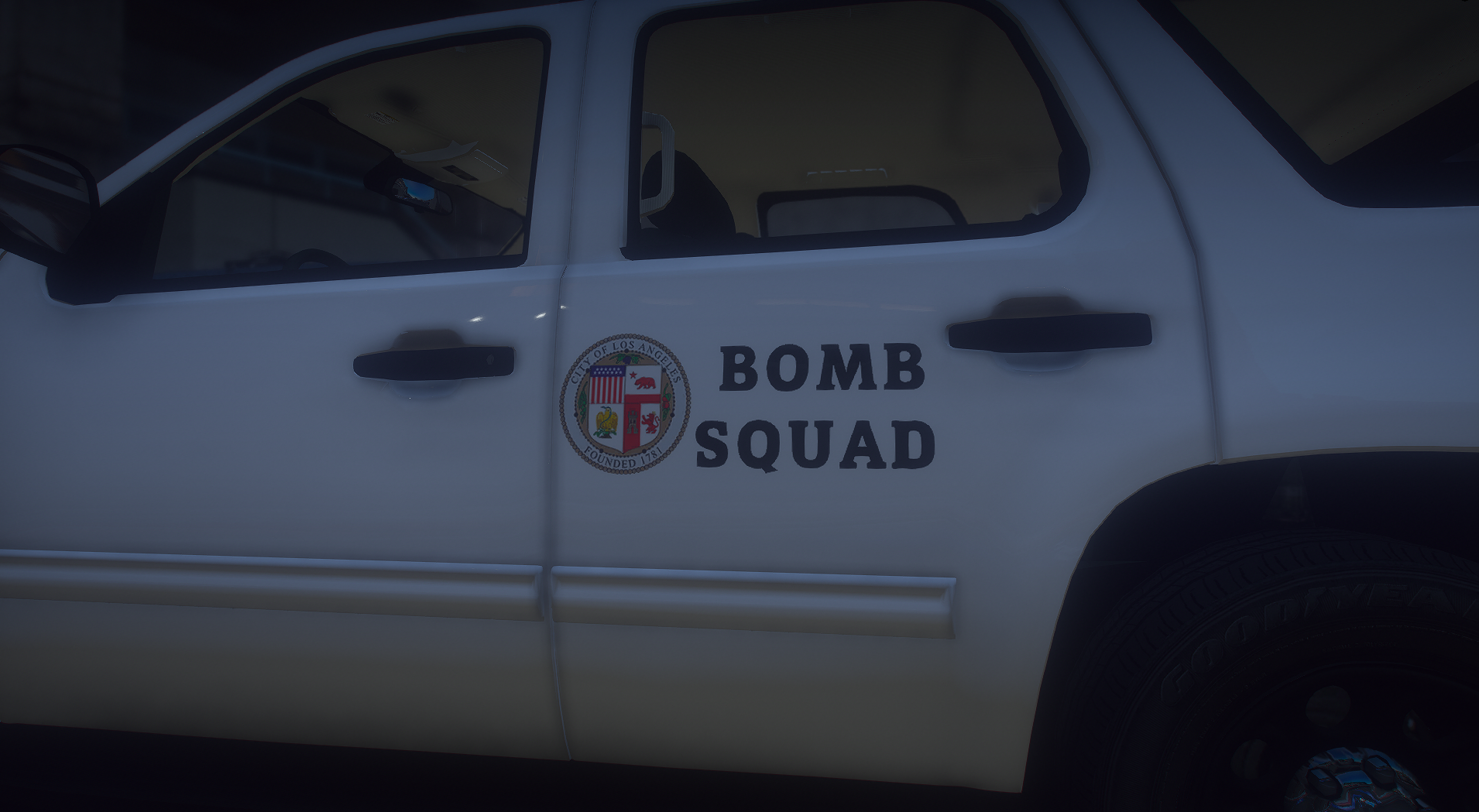  LAPD Los Angeles Police Bomb Squad Logo V2 Premium T