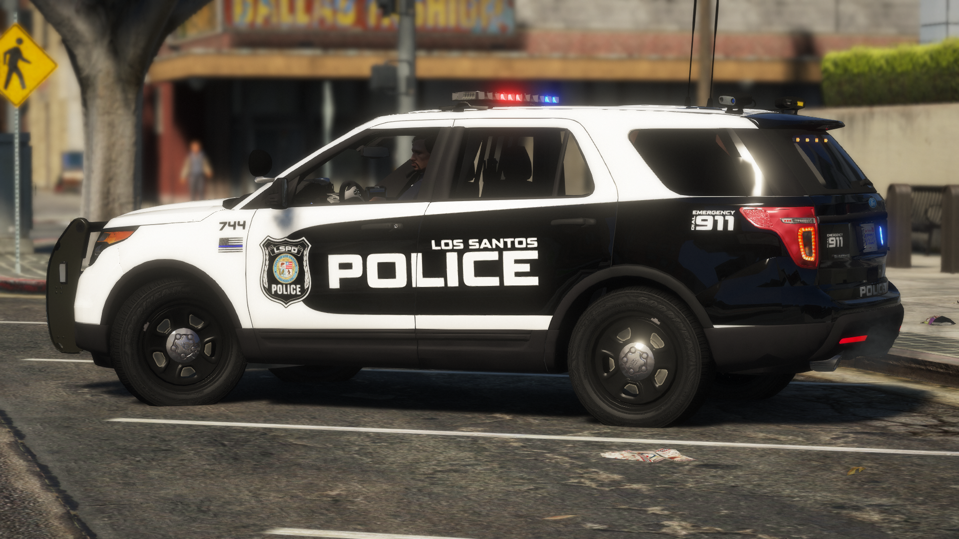 Policia local de Valencia (spanish cop) Ped 1.0 »  - FS19,  FS17, ETS 2 mods