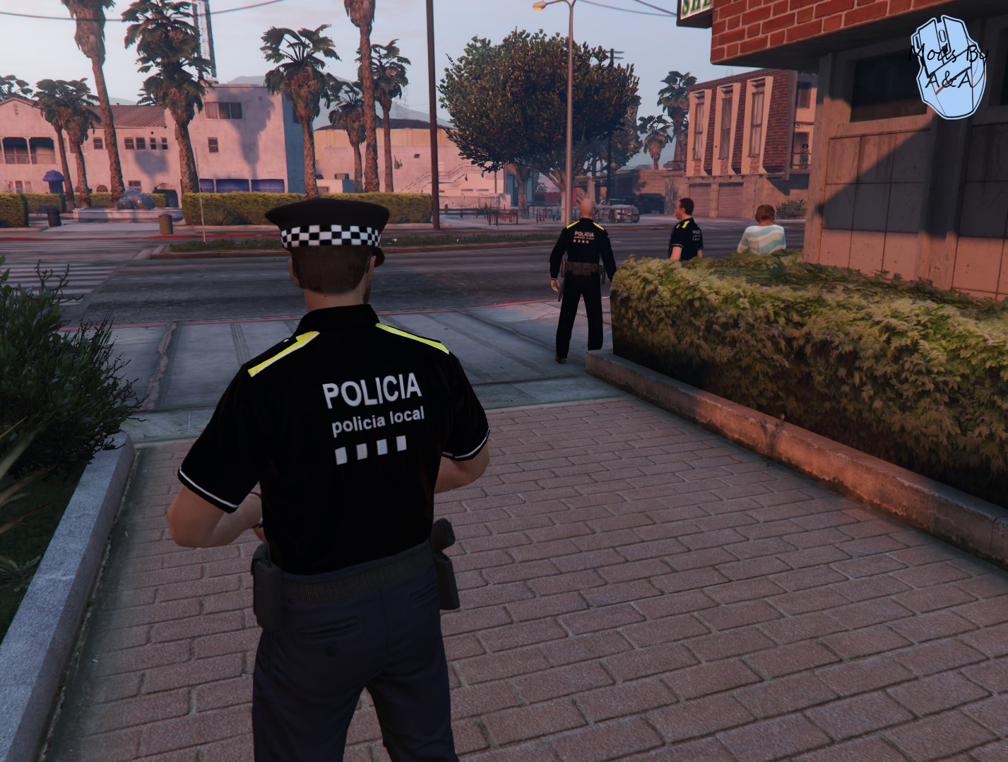 Uniforme Policia Local Catalunya - Player & Ped Modifications 