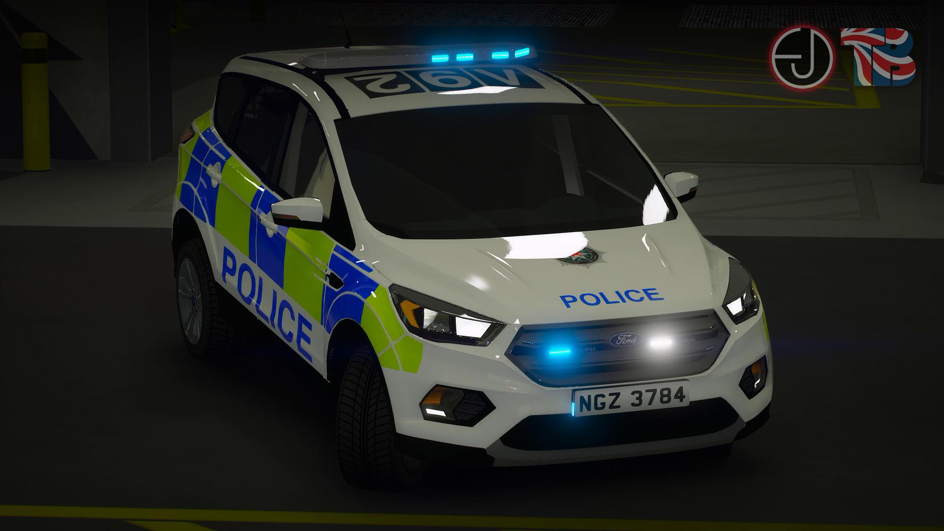 Download FORD KUGA (version Policía Nacional) ELS 1.0 for GTA 5