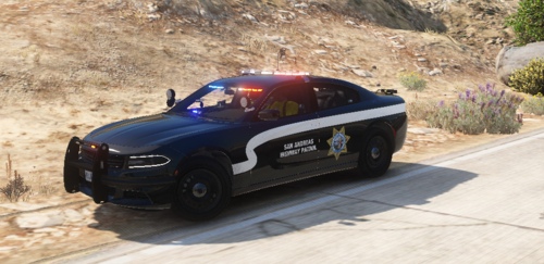 San Andreas Highway Patrol Vehicle [TEXTURE ONLY] - Vehicle Textures ...