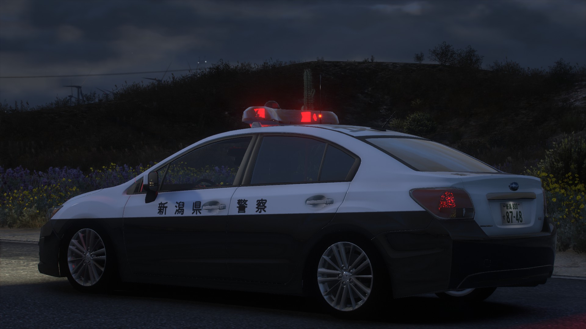 Subaru Impreza G4(2012) Japanese Police Patrol Car [Replace | ELS 