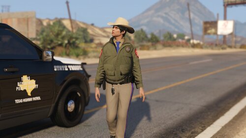 Texas DPS Trooper Uniform - Police - FLMODS