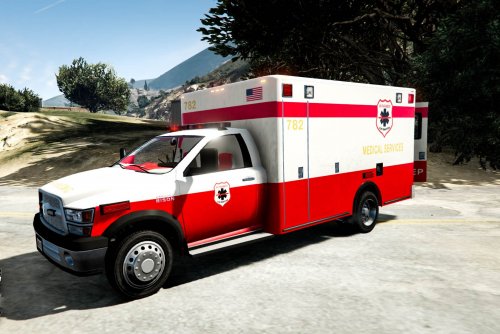 Bison Bravado GTA IV Based Ambulance - Vehicle Textures - LCPDFR.com