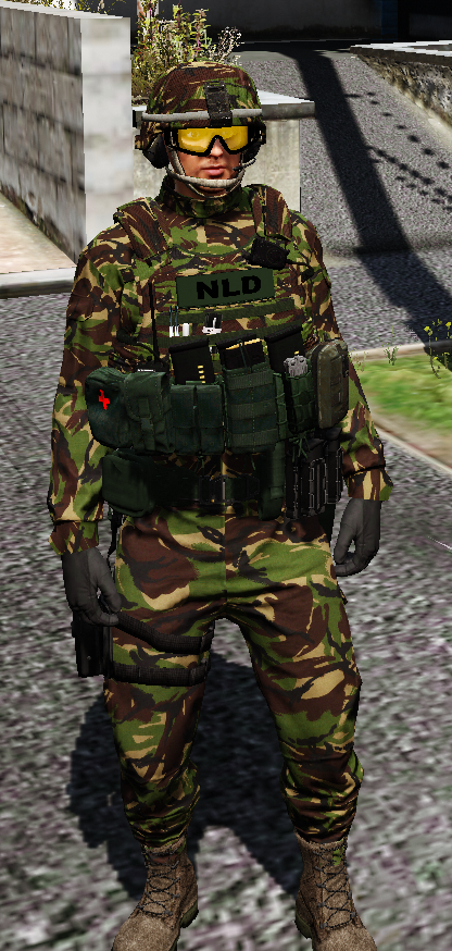 Dutch Military Combat Uniform - Player & Ped Modifications 