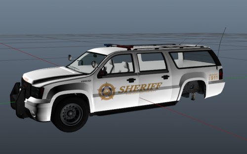 Sheriff SUV White - Vehicle Textures - LCPDFR.com