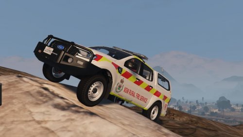 NSW RFS PC Livery For SGT Fozzy Ford Ranger - Vehicle Textures - LCPDFR.com