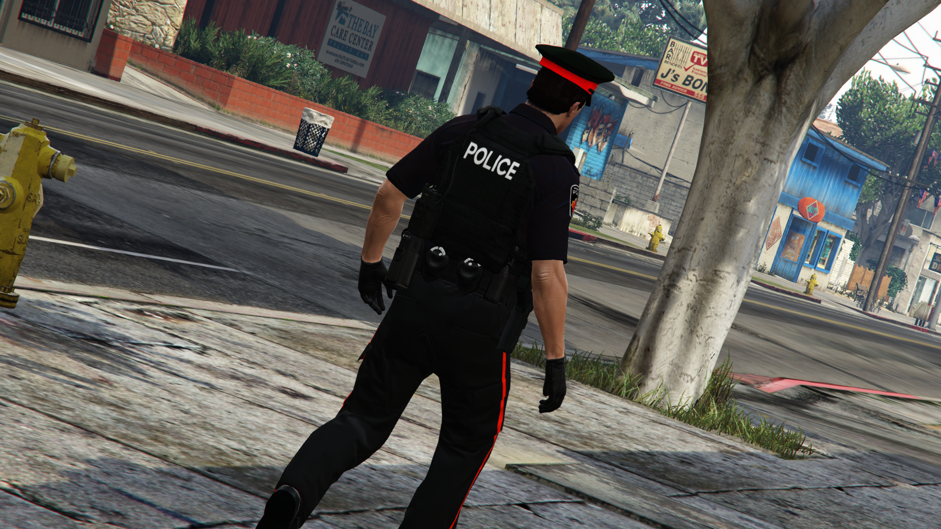 gta sa police skin mods